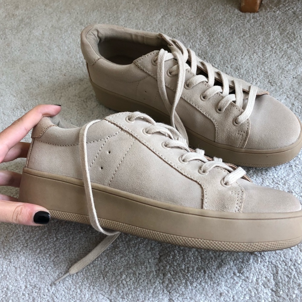 Tan Steve Madden Sneakers